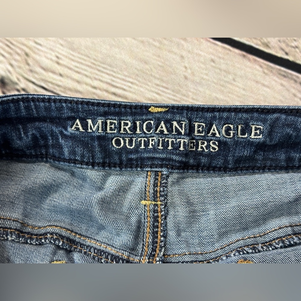 American Eagle Outfitters Light Blue Jeggings Jeans - Picture 4 of 8